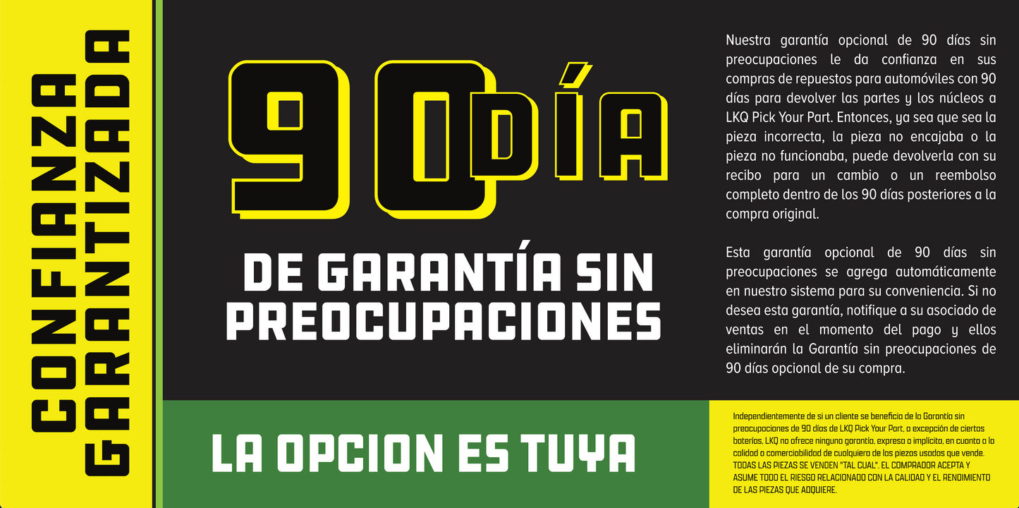 PYP - 90 Day Guarantee