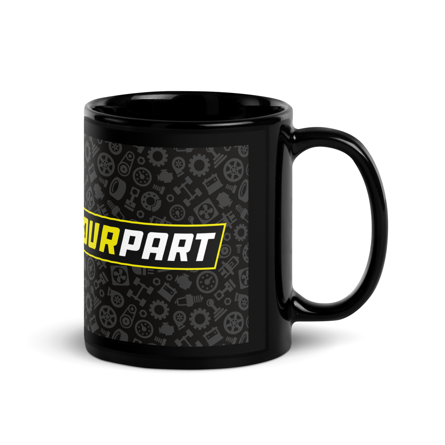 PYP Retail Black Glossy Mug