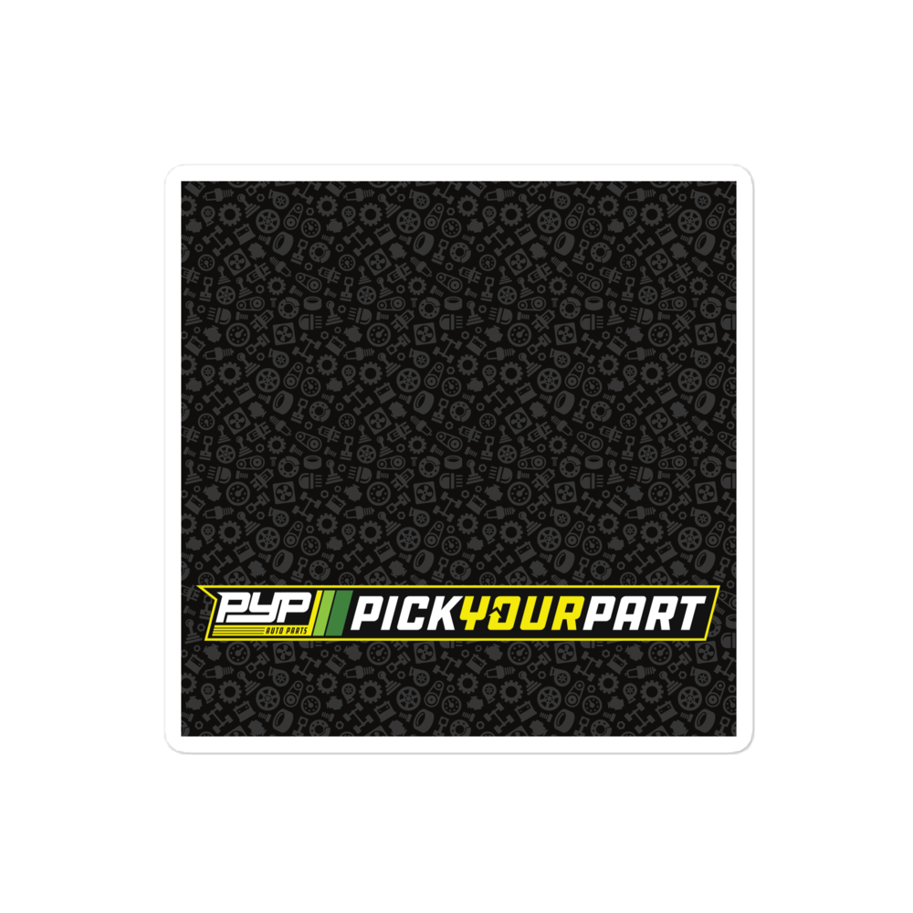 PYP Retail Bubble-free stickers
